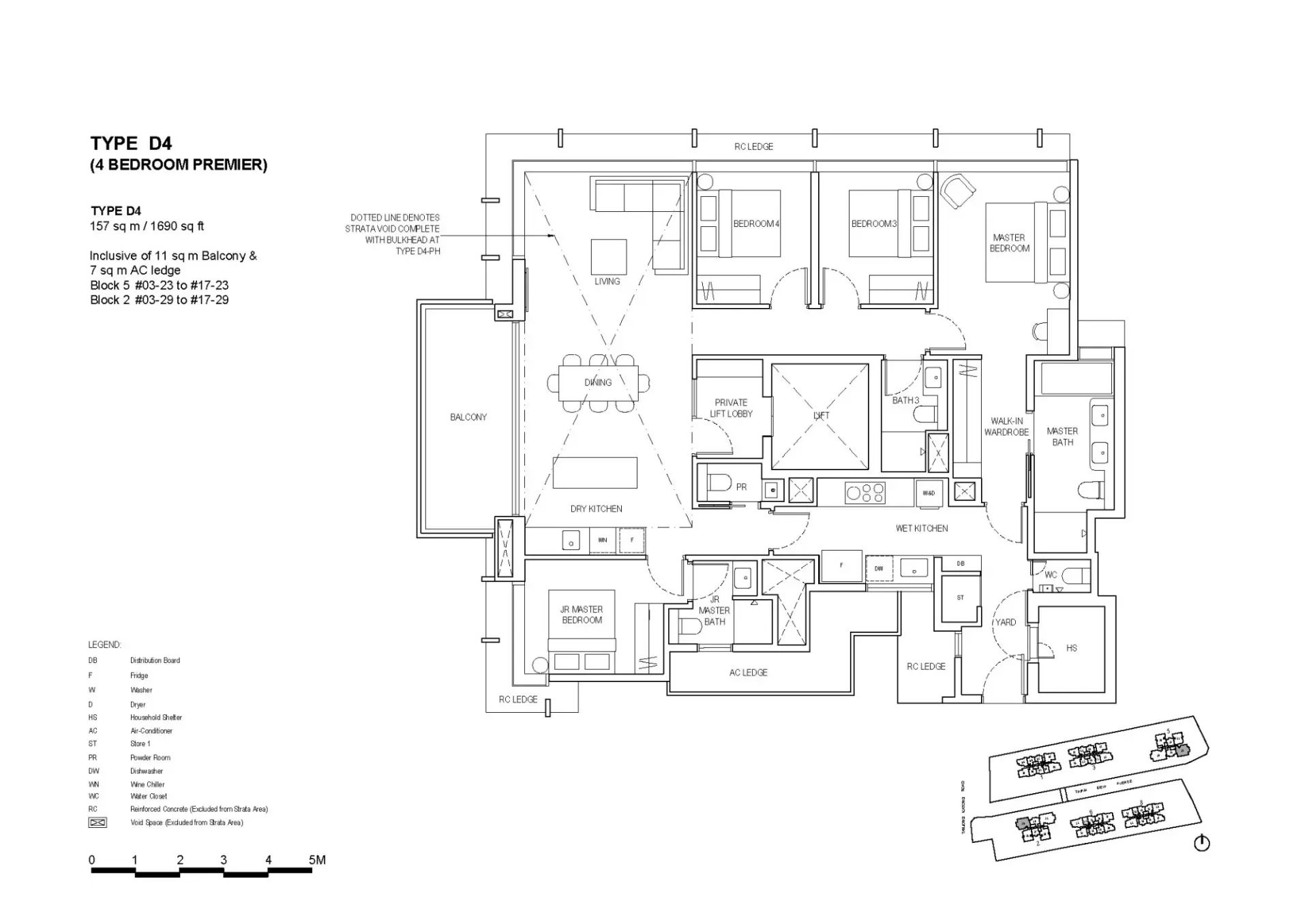 The Continuum floorplan